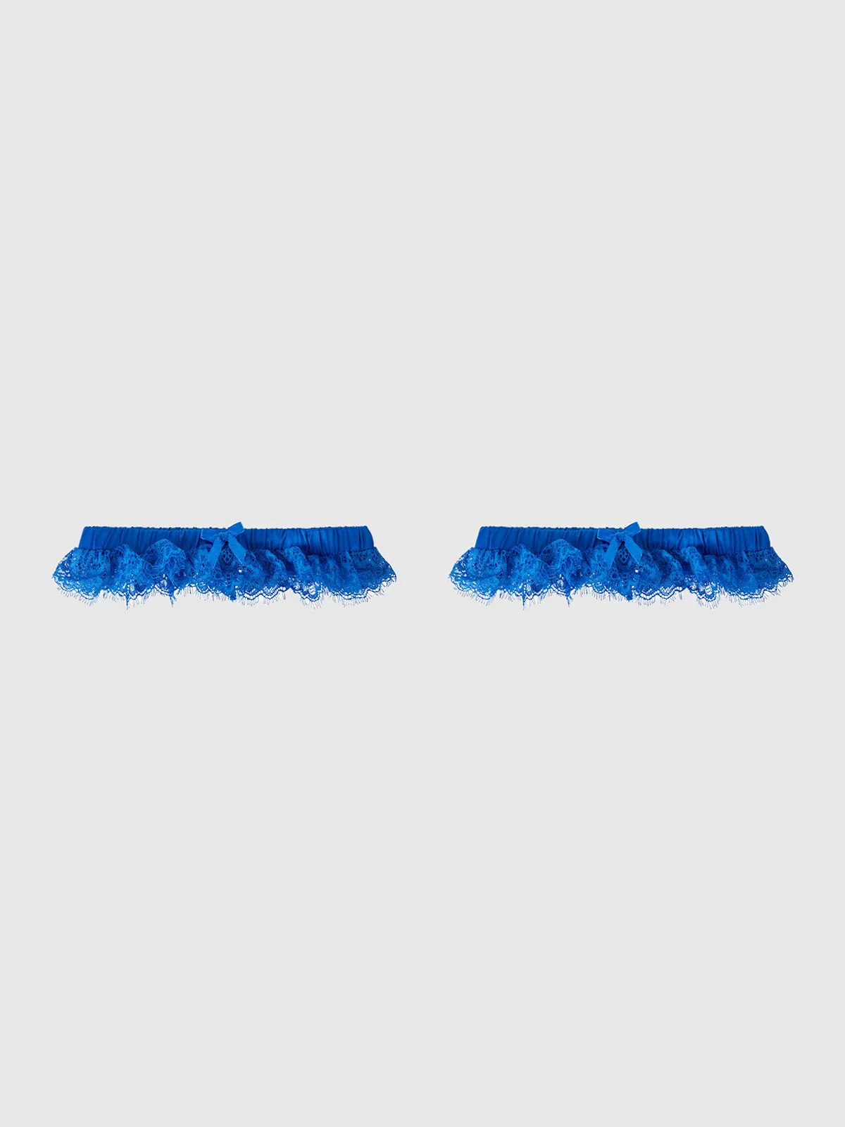 Adelaide Satin & Lace Thigh Garters