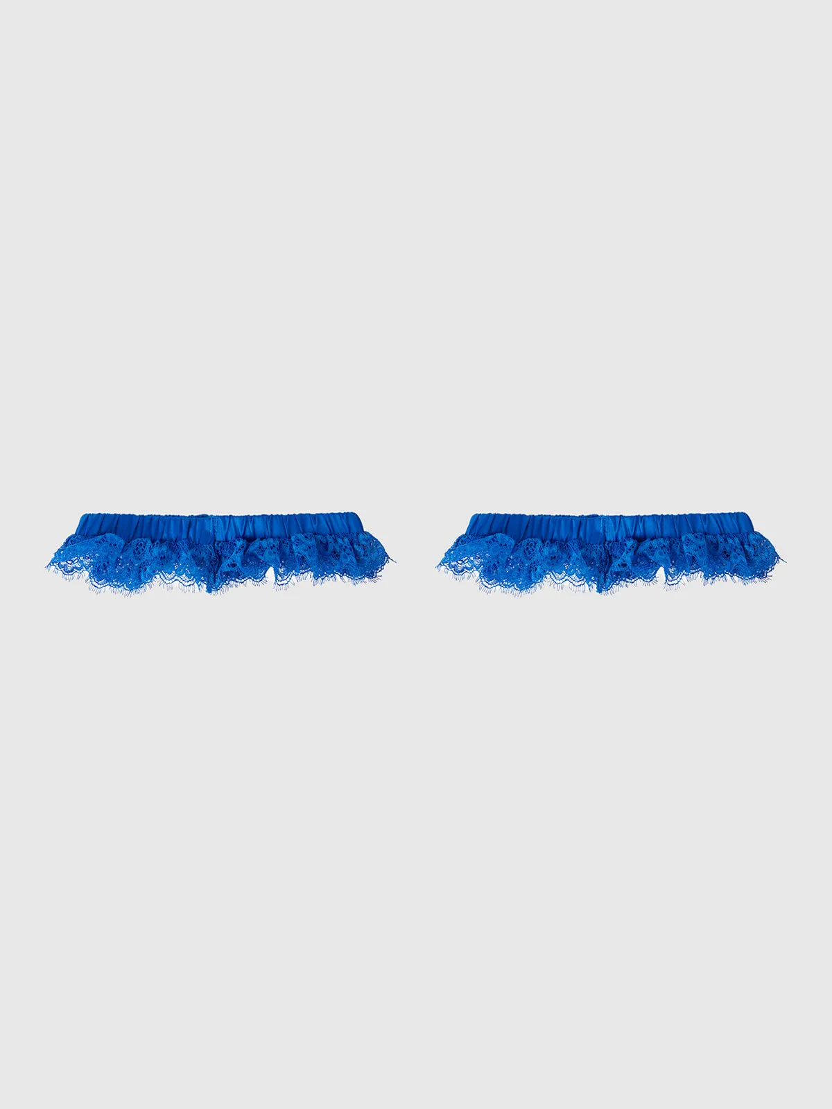 Adelaide Satin & Lace Thigh Garters