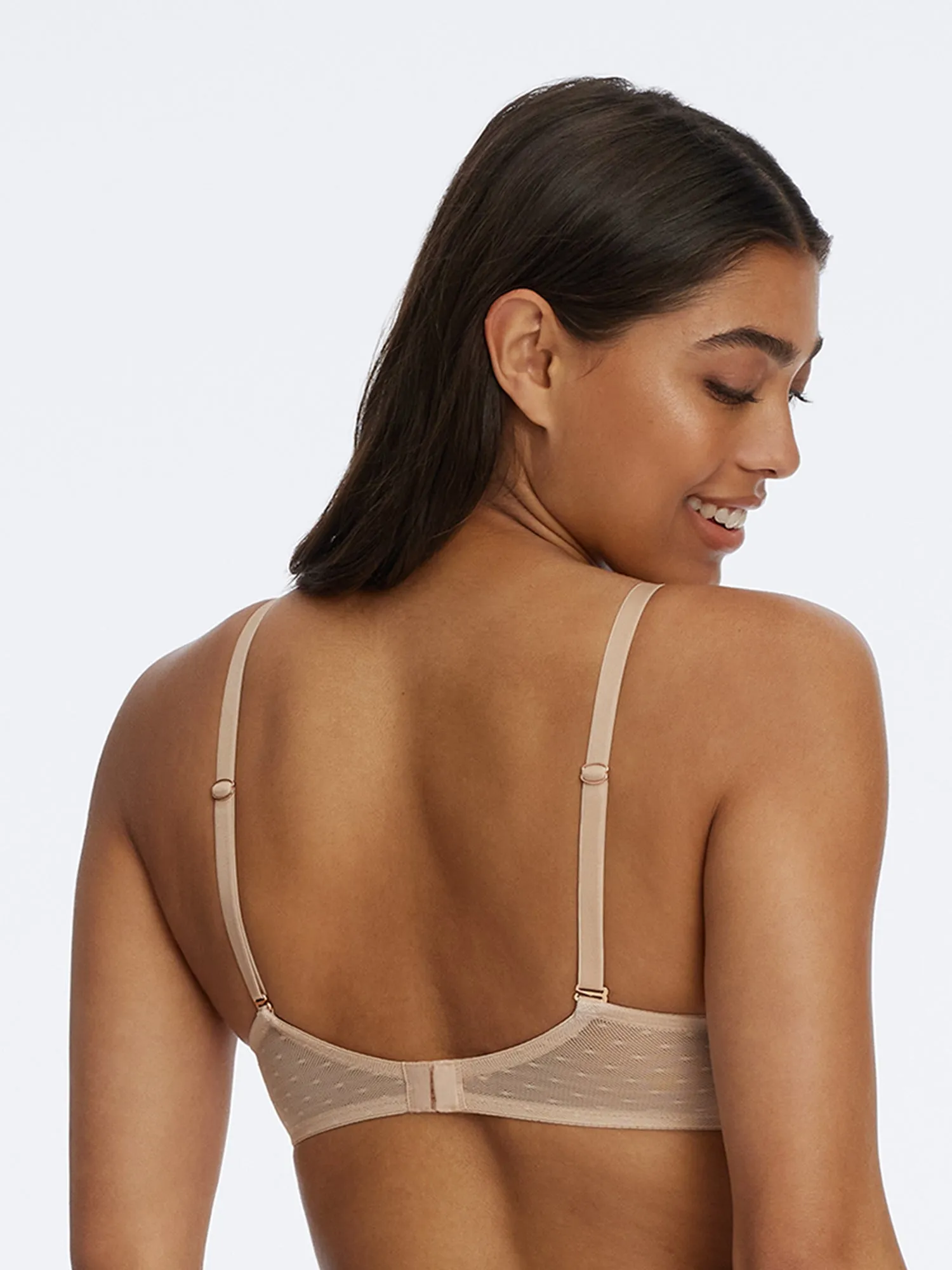Dotty Multi-Way T-Shirt Bra in Cashmere