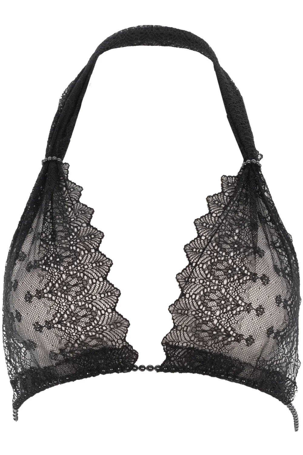Geneva Dark Pearl Bra Black