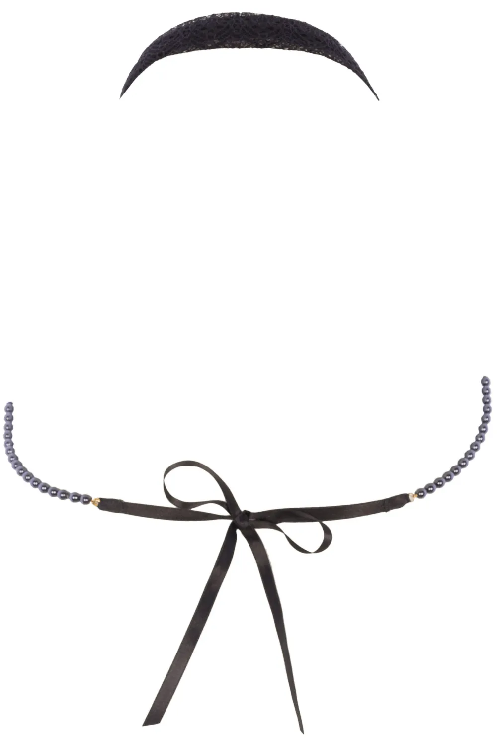 Geneva Dark Pearl Bra Black