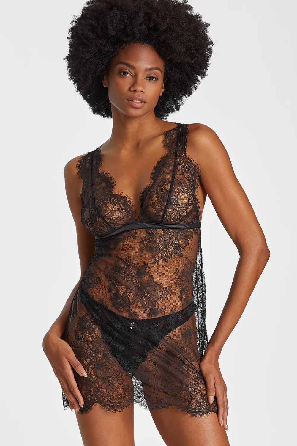 Histoire D'un Soir Lace Nightie