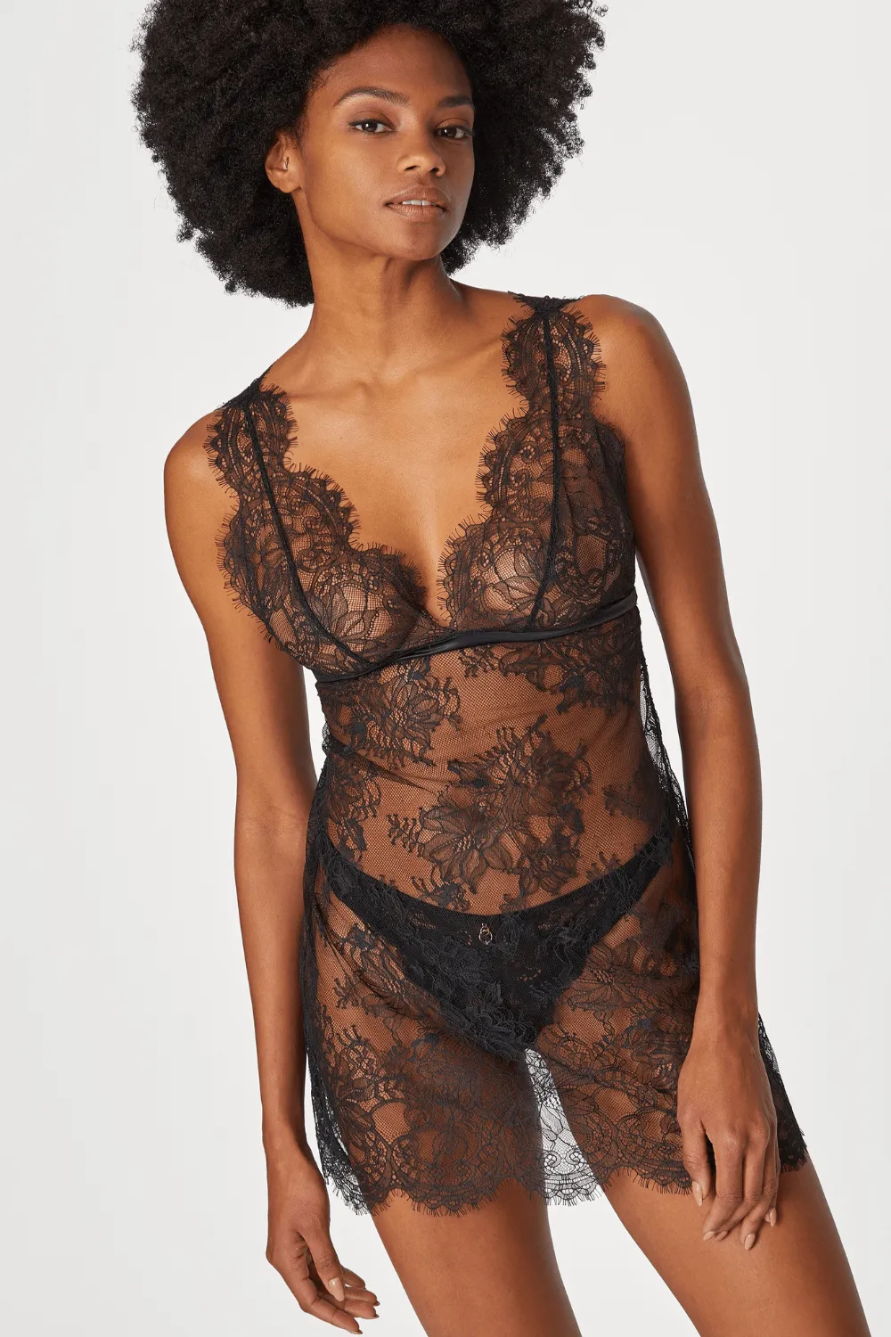 Histoire D'un Soir Lace Nightie