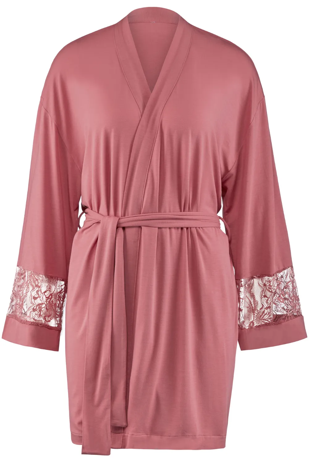Lazy Days Kimono in Rosewood