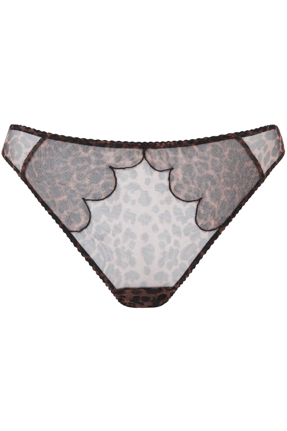 Lorna Leopard Brief, Size 6 (UK 16)
