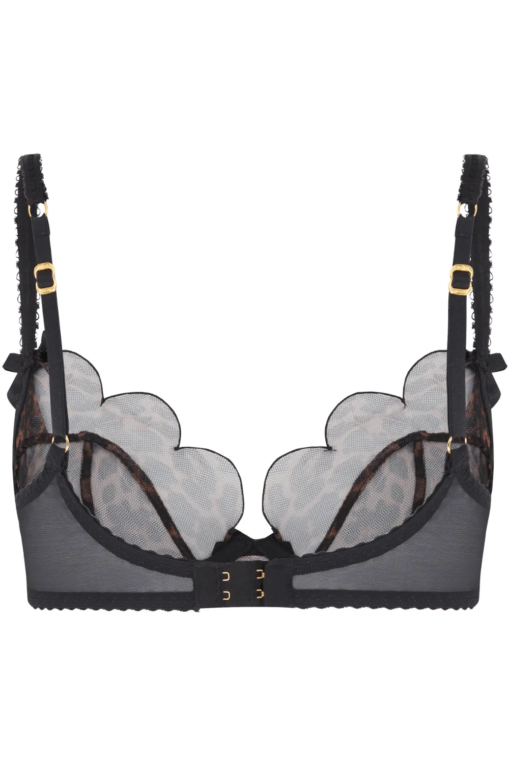 Lorna Leopard Plunge Bra