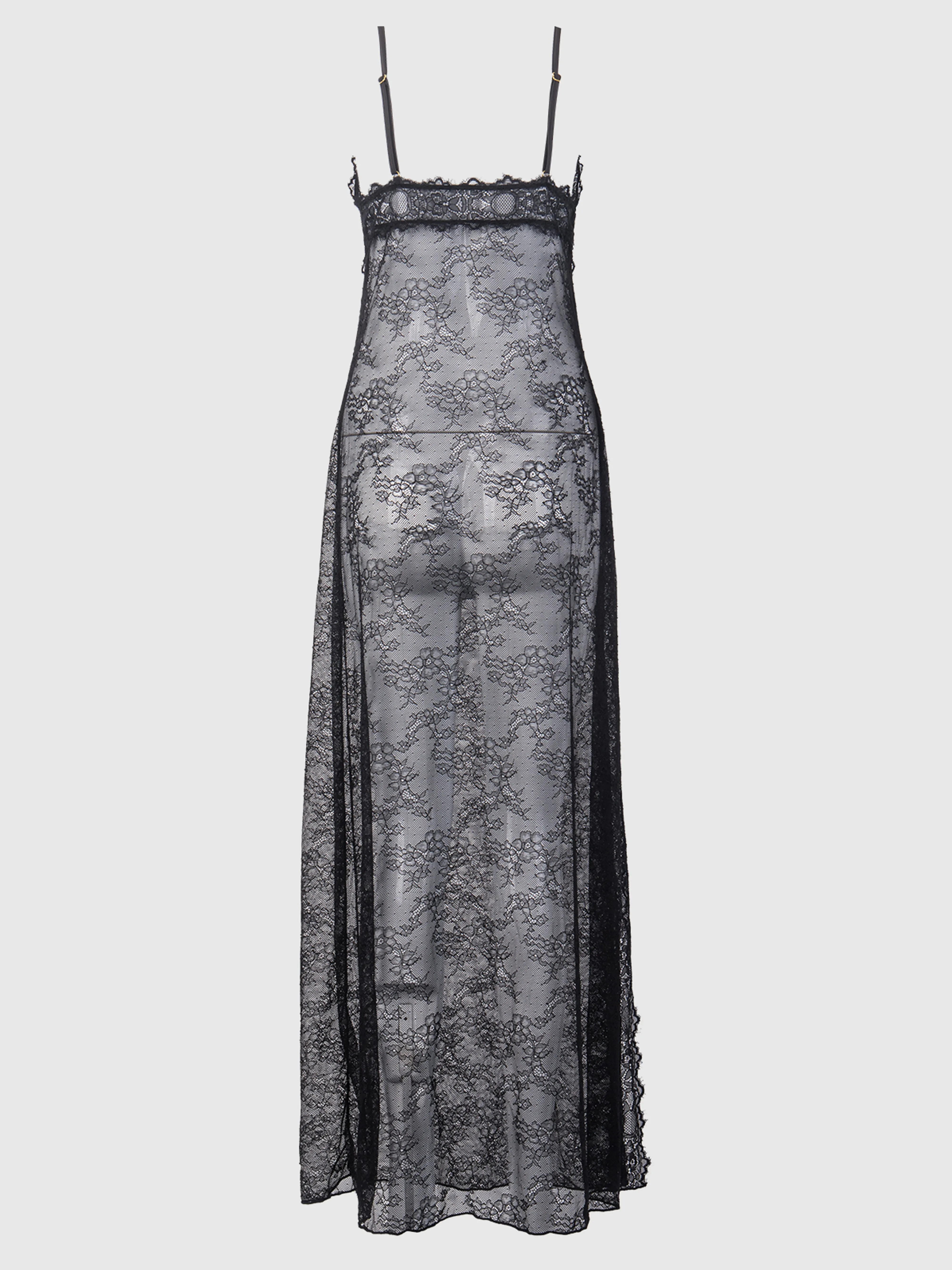 Luella Lace Wrap Maxi Gown