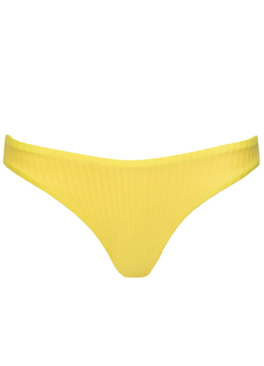 Maaji Lemon Margarita Sublimity Regular Rise Classic Bikini Bottom
