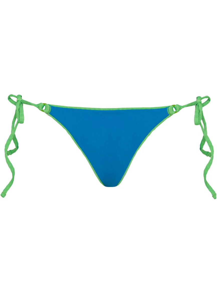 Maaji Mojito Green Sunlight Regular Rise Tie Side Bikini Bottom
