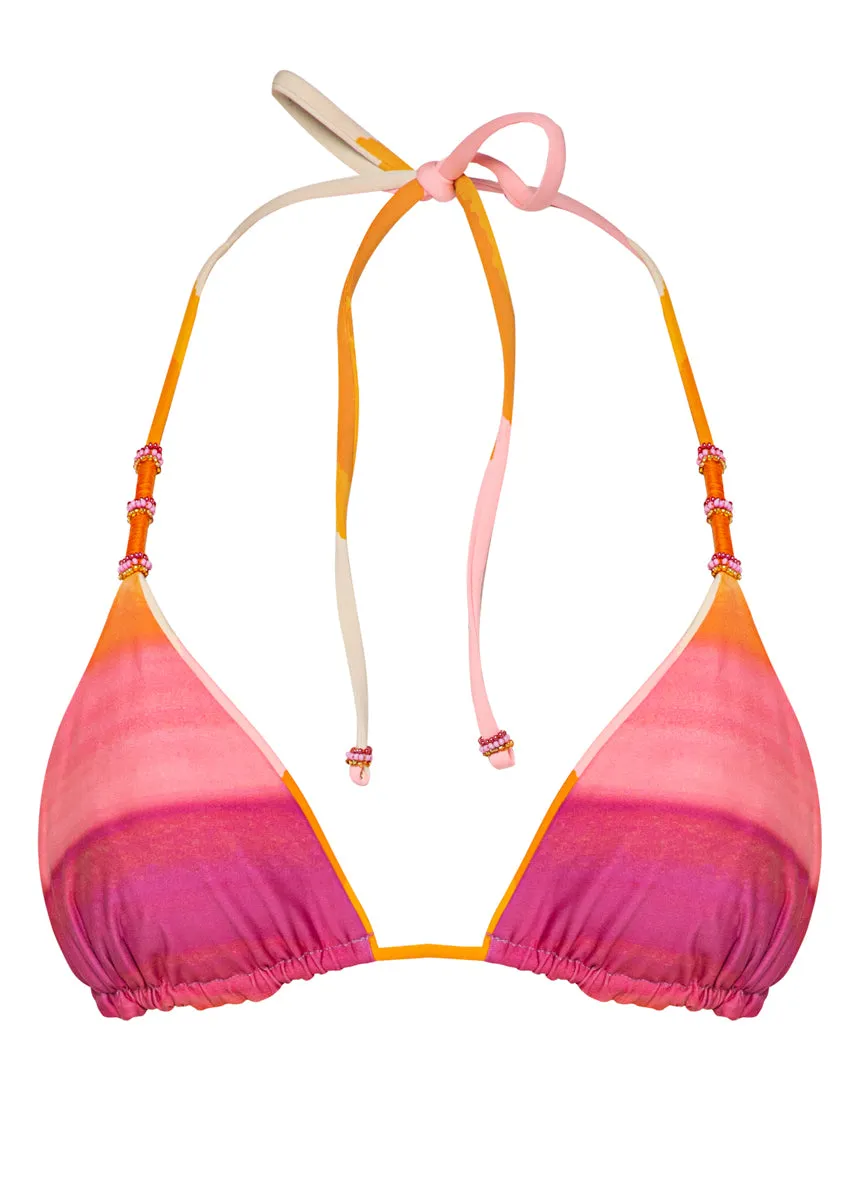 Maaji Paradiso Waves Balmy Sliding Triangle Bikini Top