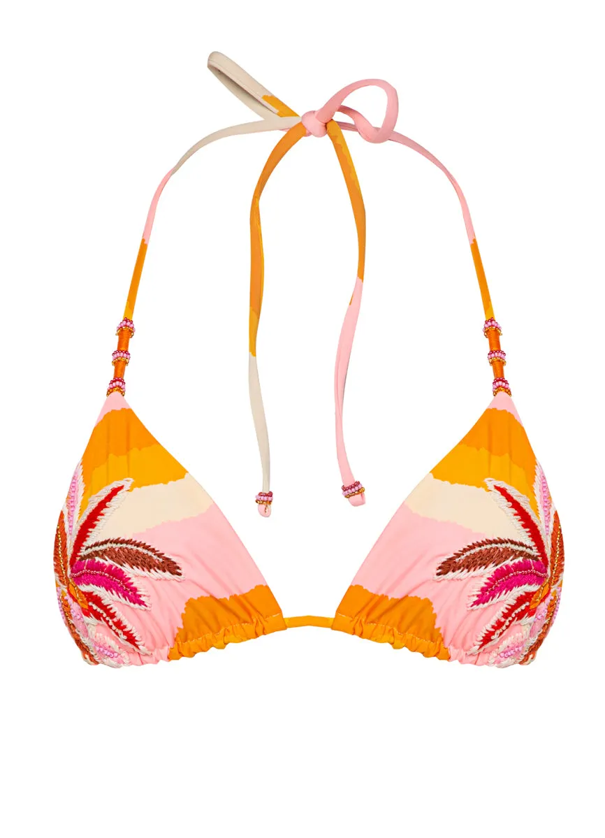 Maaji Paradiso Waves Balmy Sliding Triangle Bikini Top