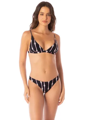 Maaji Radiant Diamond Ivy Fixed Triangle Bikini Top