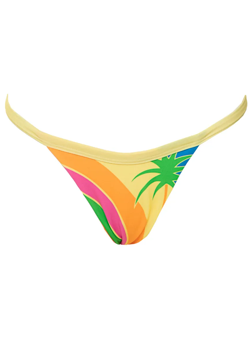 Maaji Sunrise Spritz Nusa Regular Rise Single Strap Bikini Bottom