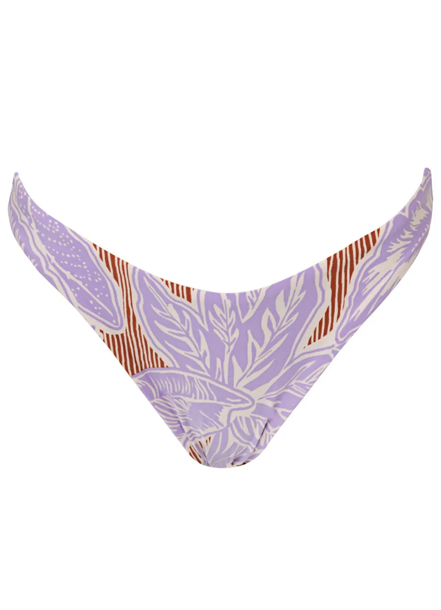 Maaji Wisteria Bloom Sublimity Regular Rise Classic Bikini Bottom