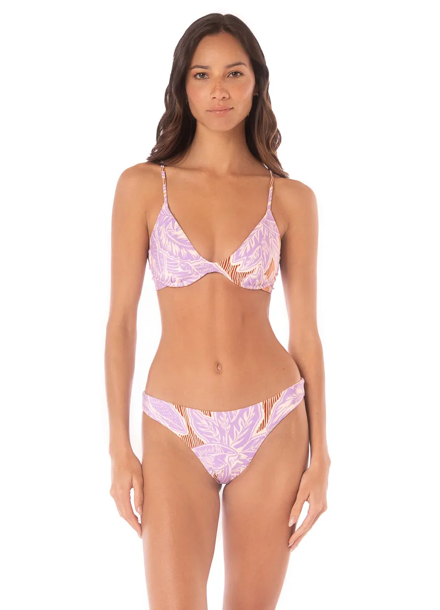 Maaji Wisteria Bloom Sublimity Regular Rise Classic Bikini Bottom