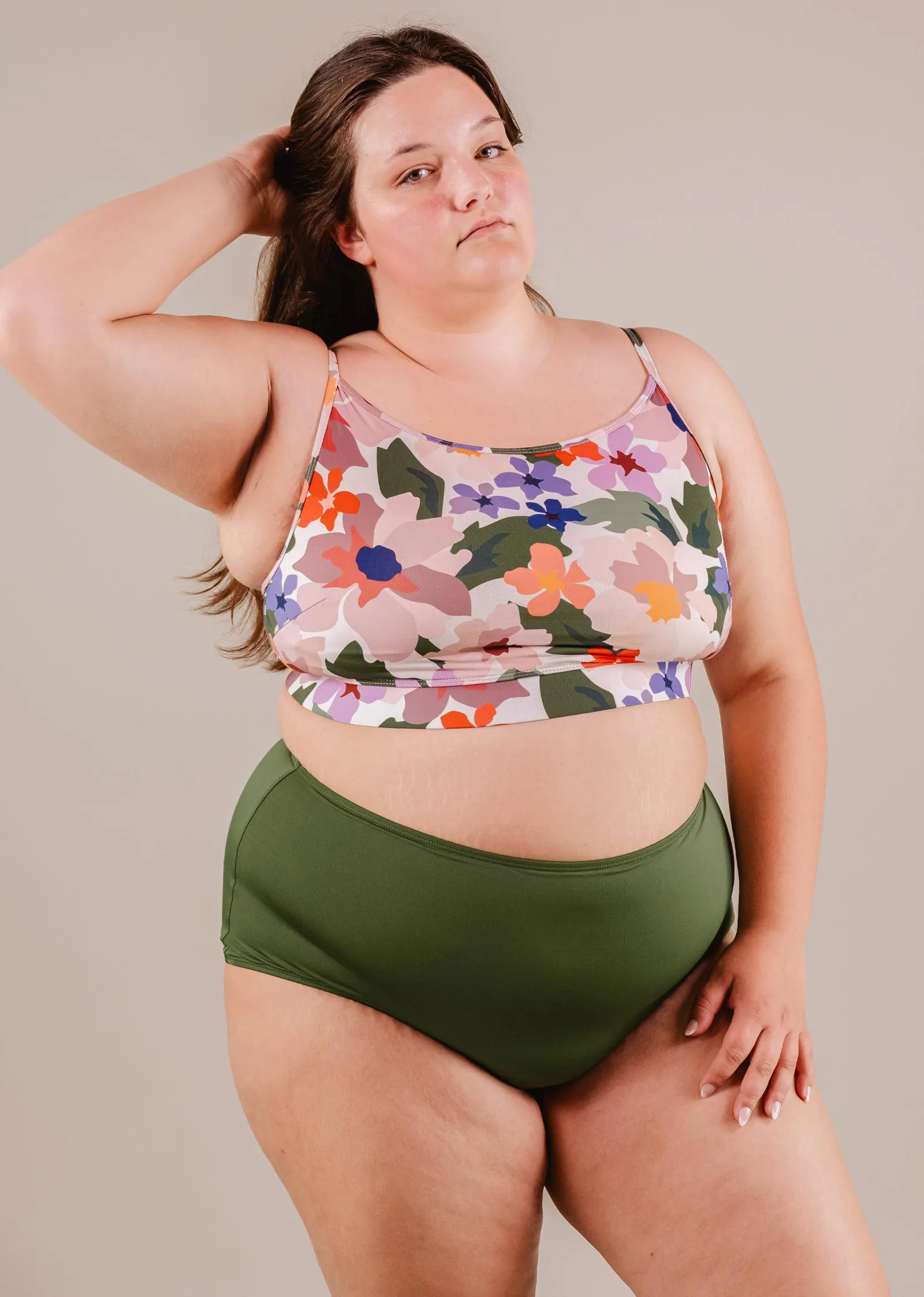 Mango Botanica Bralette Bikini Top