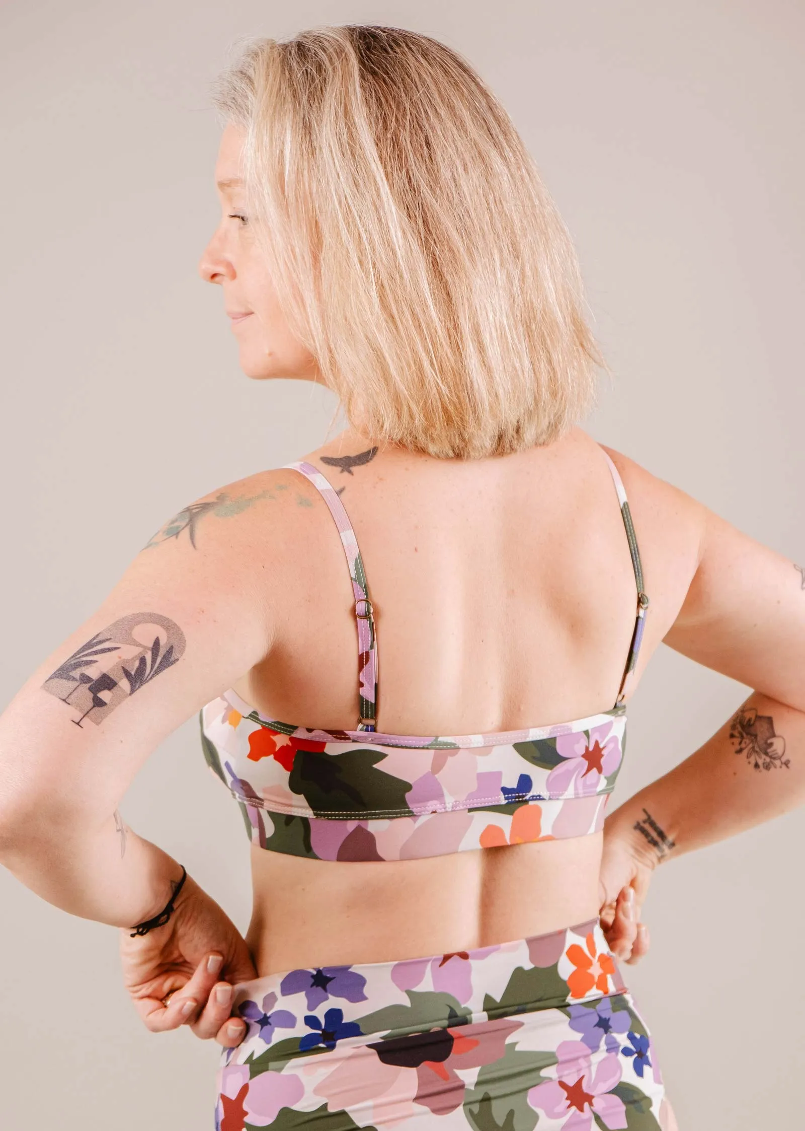Mango Botanica Bralette Bikini Top