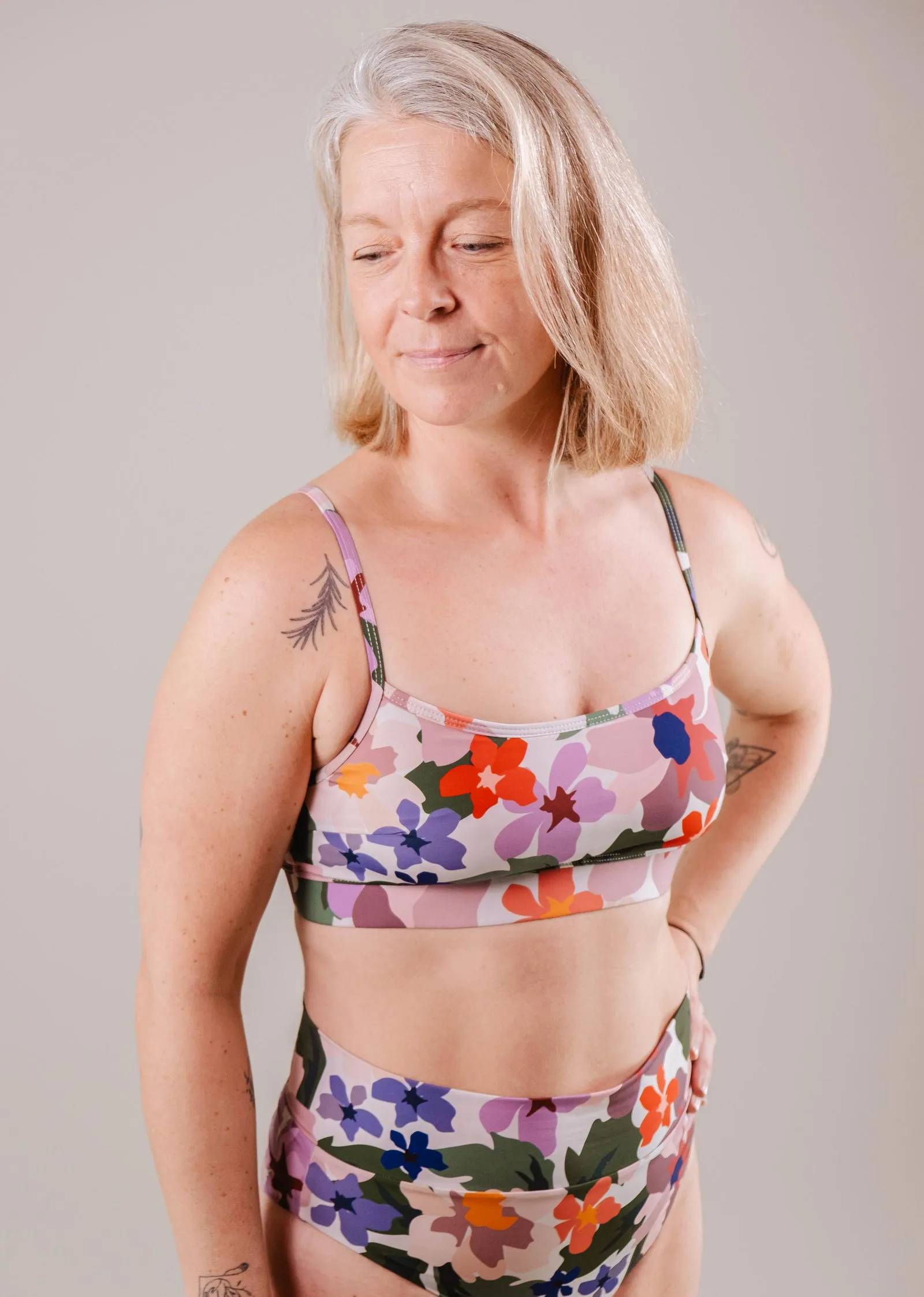 Mango Botanica Bralette Bikini Top