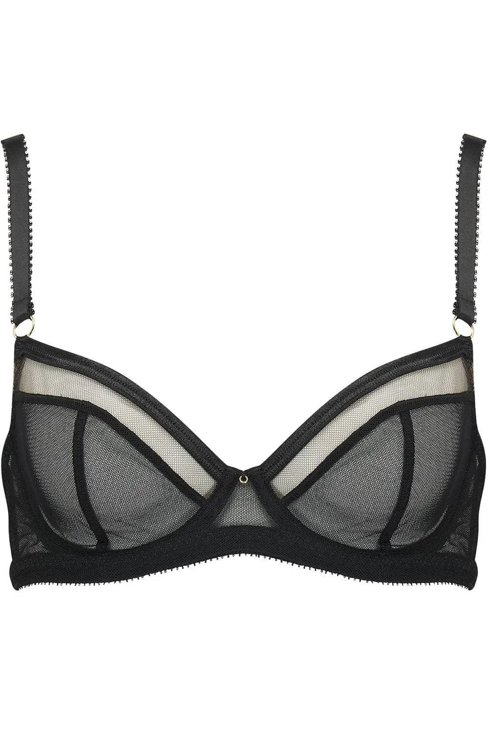 Marinette Underwired Bra in Black