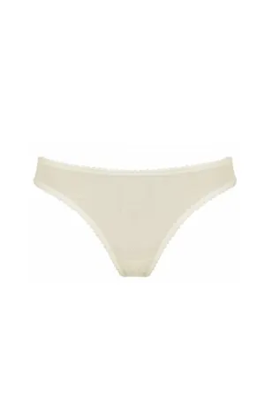 Mauritshuis White Marble Thong