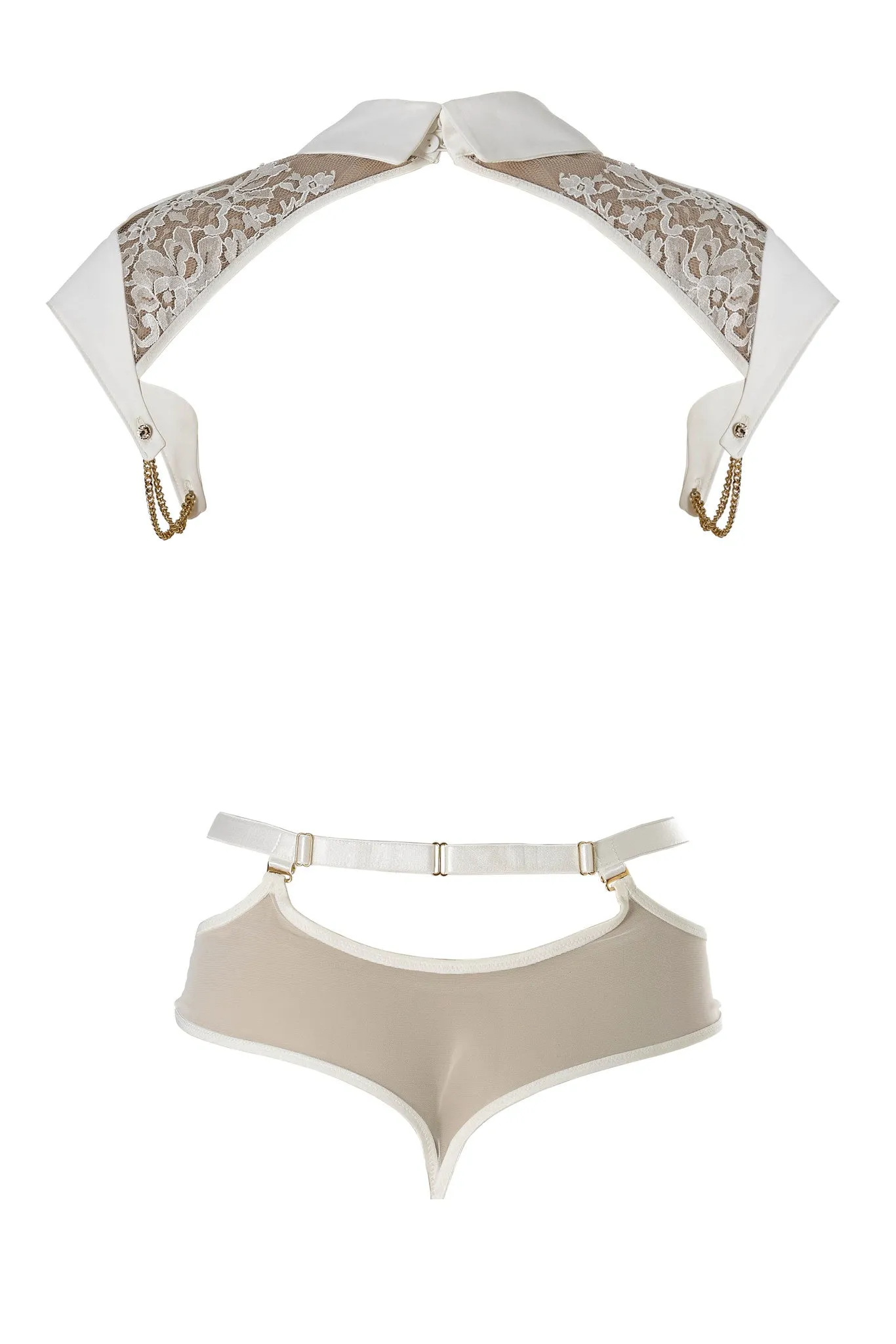 Nadya Collar and Thong Body Harness