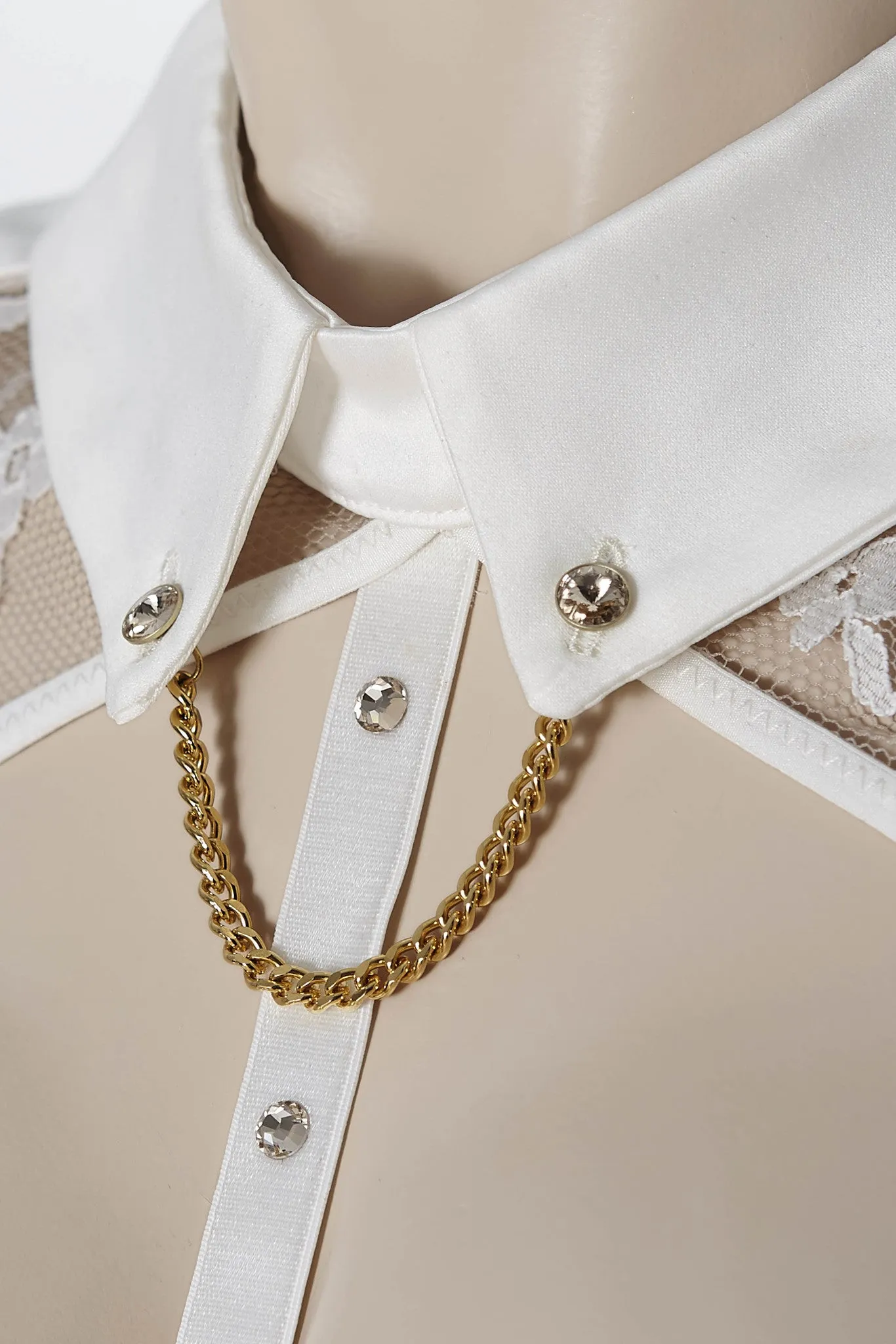 Nadya Collar and Thong Body Harness
