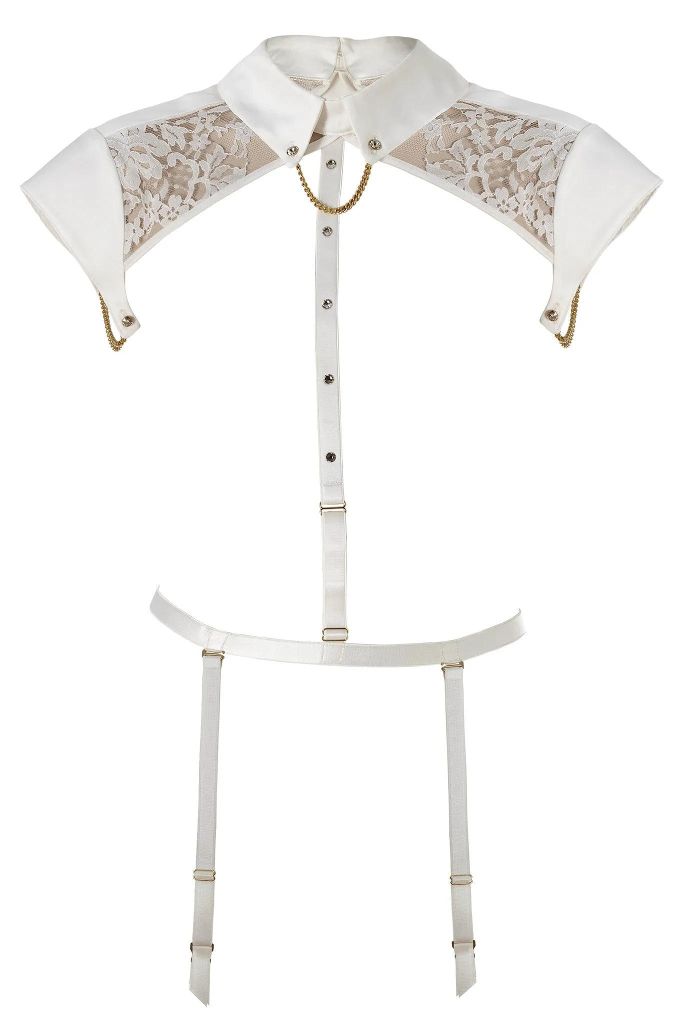 Nadya Collar and Thong Body Harness