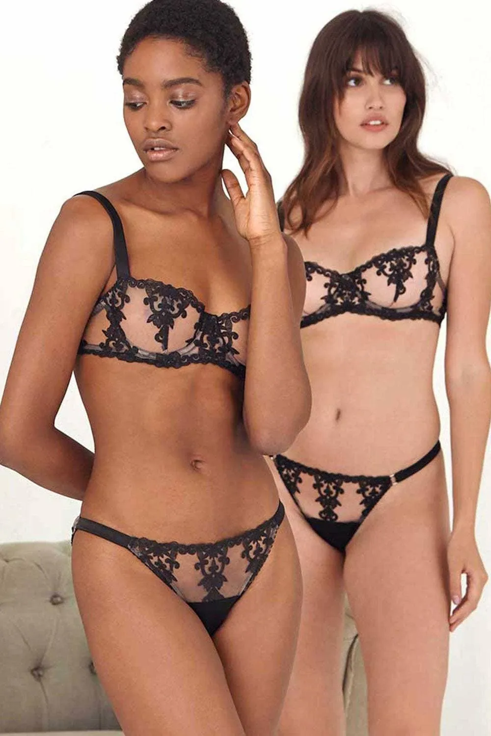 Onyx Balcony Bra