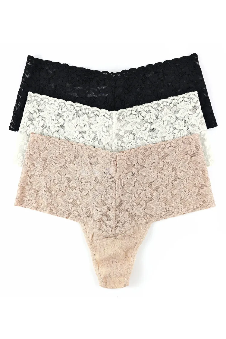Paradise 3 Pack Lace Panty