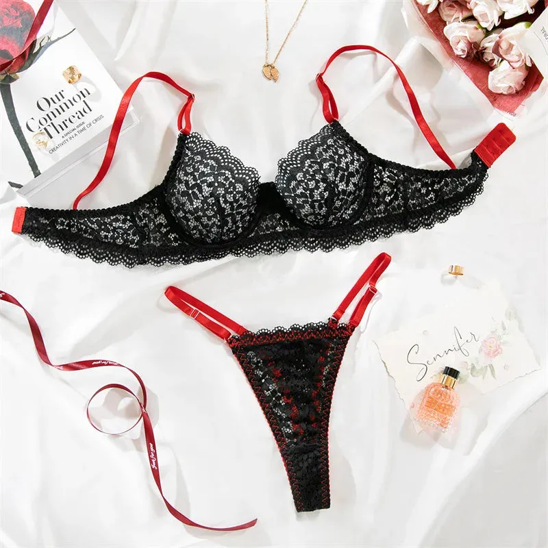 #PB Lace Lingerie Set