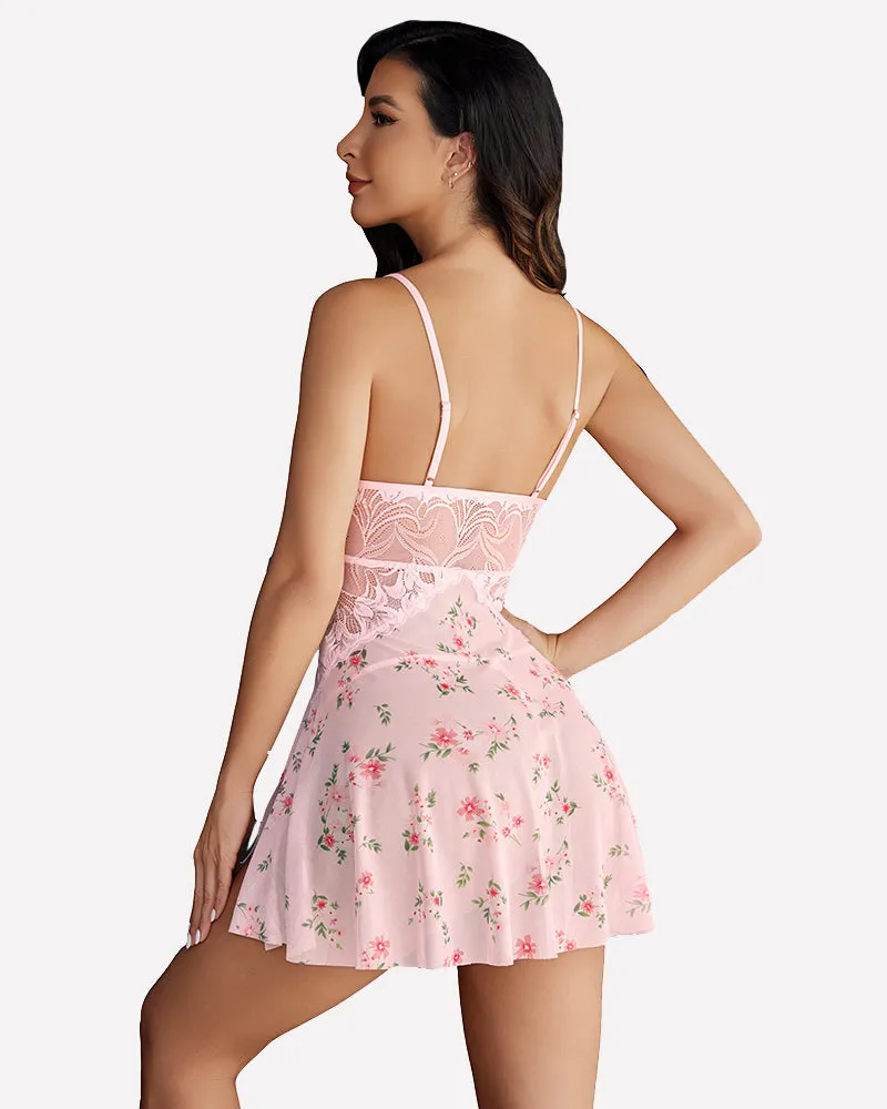 Plus Size Lace Lingerie Babydolls