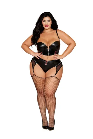 Sass Me Up! Wet Loom Bra & Panty Set