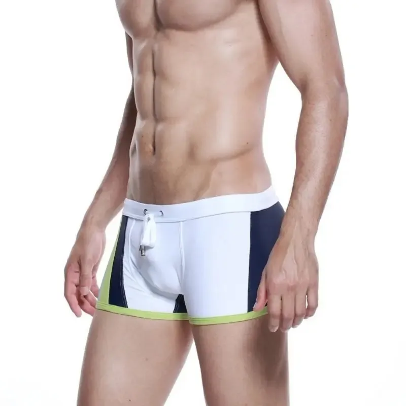 Seobean Men's Swim Trunks – High Elasticity, Low Waist 40801
