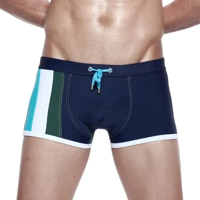 Seobean Men's Swim Trunks – High Elasticity, Low Waist 40801