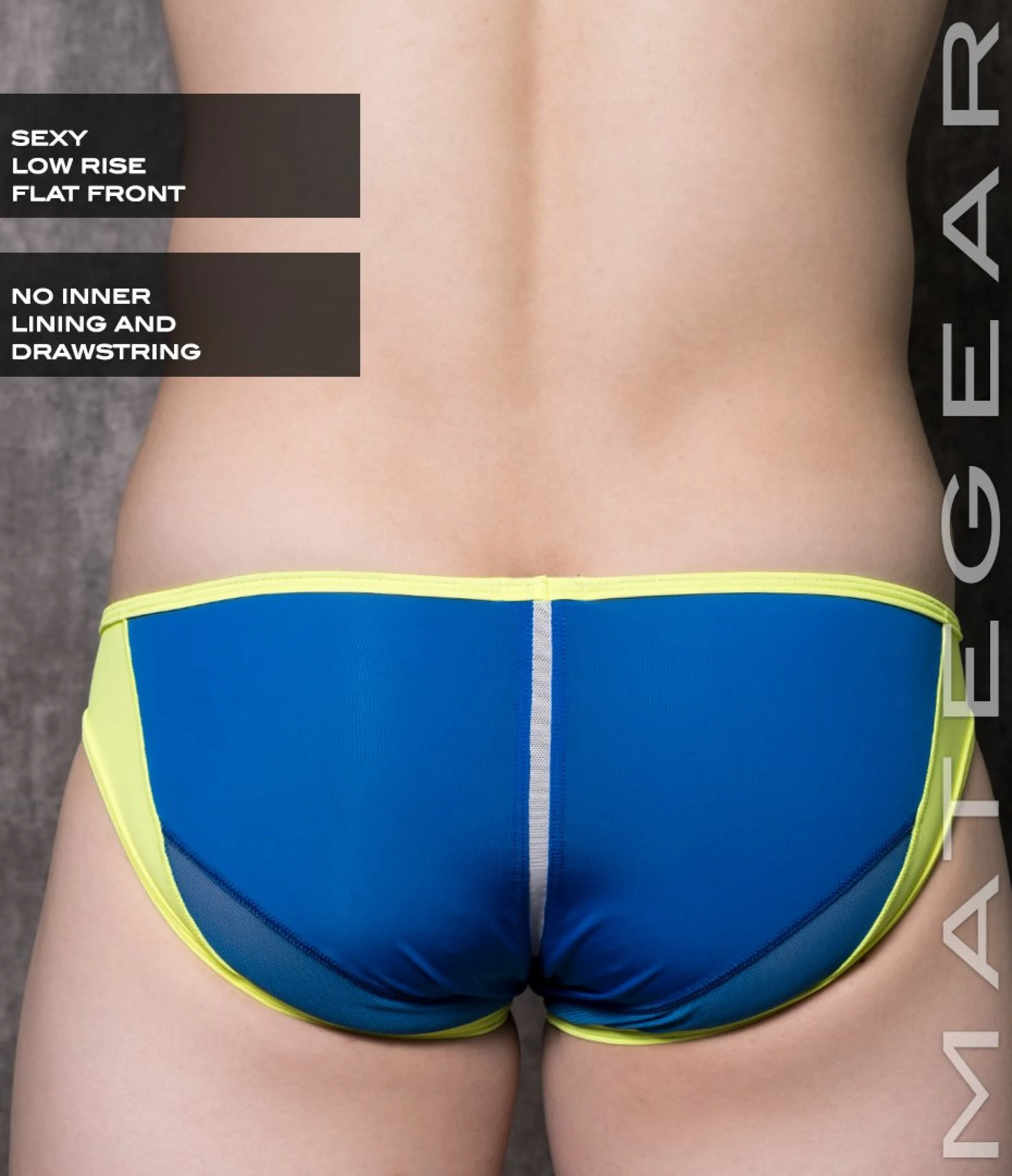 Sexy Mens Swimwear Mini Swim Bikini - An So (Low Rise Flat Front)