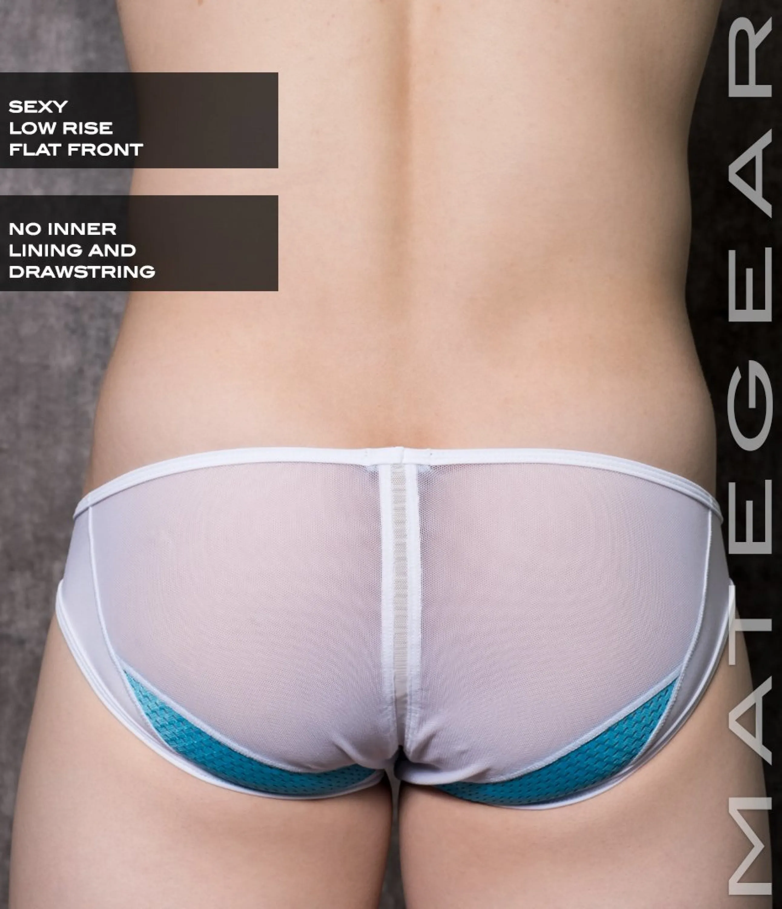 Sexy Mens Swimwear Mini Swim Bikini - An So (Low Rise Flat Front)