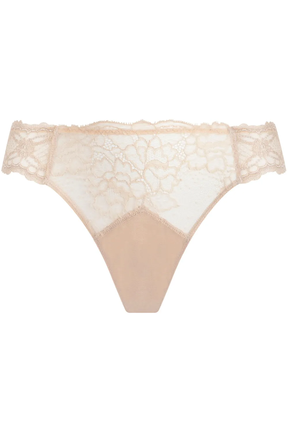 Sublime En Dentelle Thong in Nude