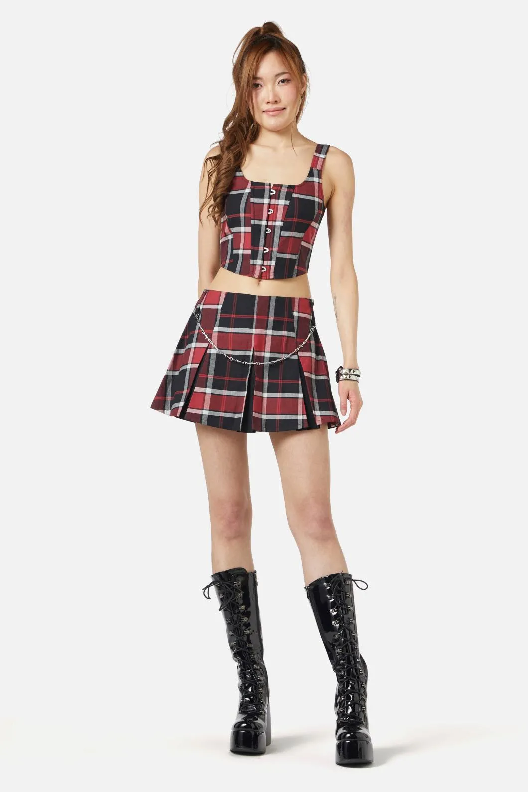 Ursula Tartan Corset